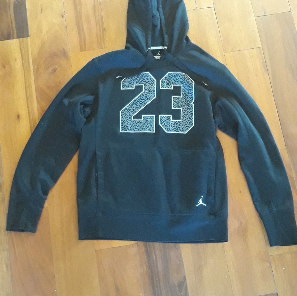 Men's Black Jordan Hoodie